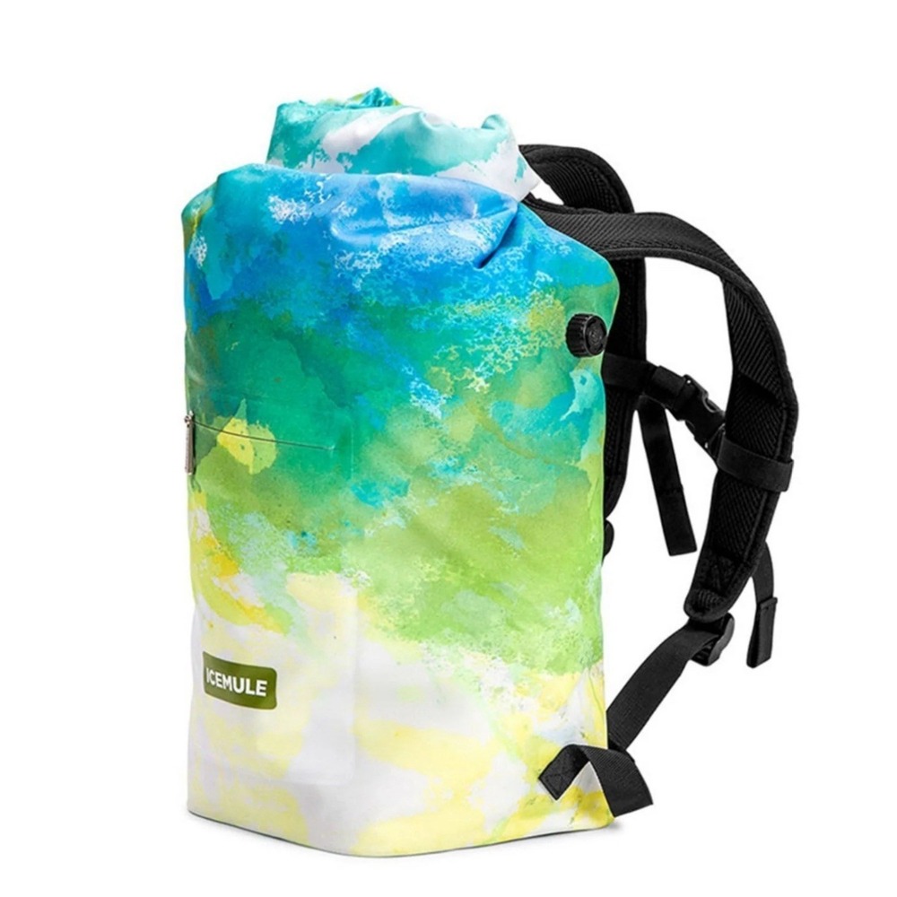 ICEMULE Jaunt 15L Devoe OCEAN Backpack Cooler Waterproof Camping Travel EUC